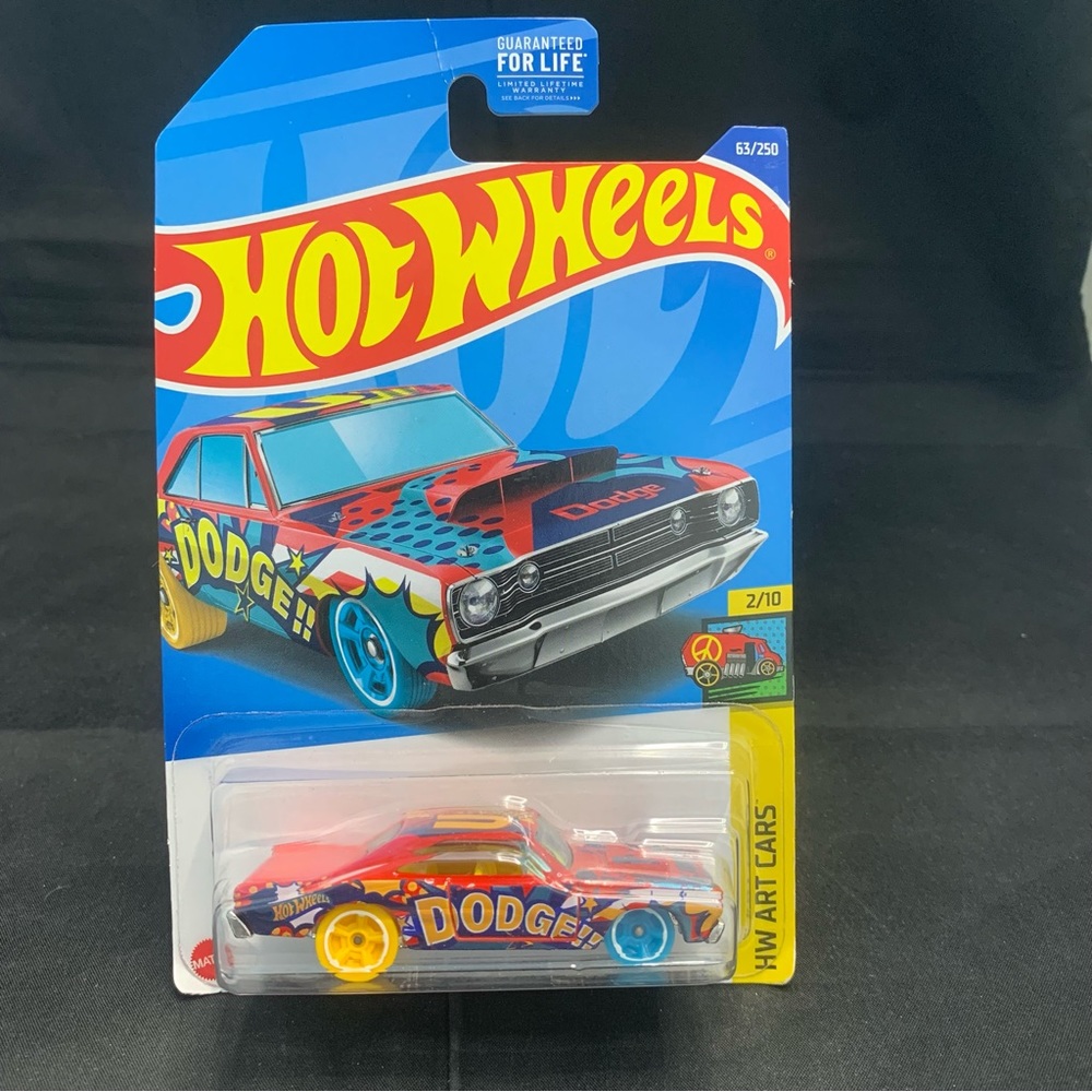 Hot wheels 68’ Dodge cart Art Car